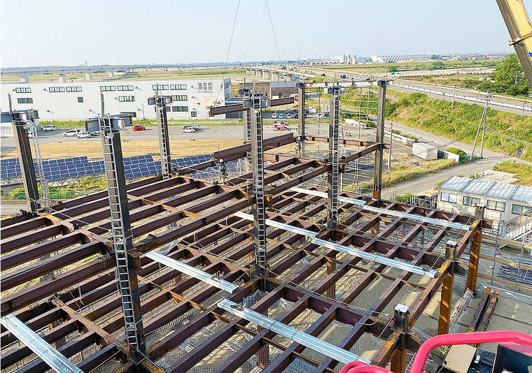 司企業㈱石川能美営業所新築工事 ①画像